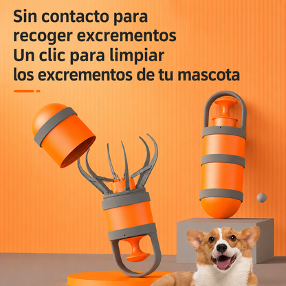Recogedor de excrementos portátil para mascotas