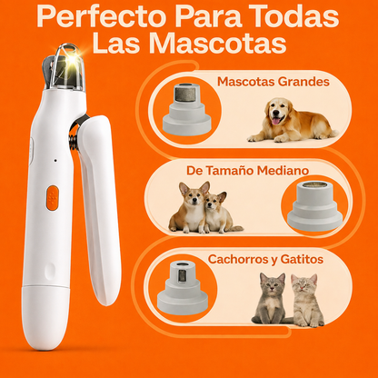 Cortauñas con luz LED